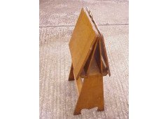 Liberty & Co., an Arts & Crafts Oak Folding Magazine Rack - Thumbnail 2