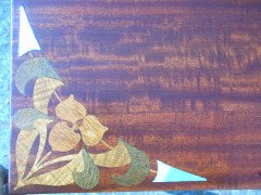 Lambs of Manchester. An Arts & Crafts mahogany sidetable - Thumbnail 3