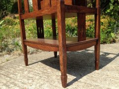 Shapland & Petter. A rare Arts & Crafts Oak canterbury - Thumbnail 5
