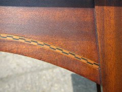 Lambs of Manchester. An Arts & Crafts mahogany sidetable - Thumbnail 4
