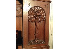 Gillows. A super quality Arts & Crafts Oak sideboard/dresser - Thumbnail 10