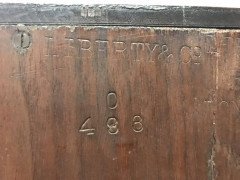 Liberty & Co. A walnut corner cupboard in the Moorish style. - Thumbnail 8