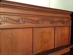 Gillows. A super quality Arts & Crafts Oak sideboard/dresser - Thumbnail 14