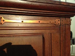 Gillows. A super quality Arts & Crafts Oak sideboard/dresser - Thumbnail 20