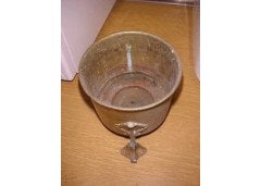 A Nice Little Arts & Crafts Brass Plant Pot - Thumbnail 4