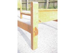 Alan 'Snailman' Haigh. A pair of Oak single beds - Thumbnail 2
