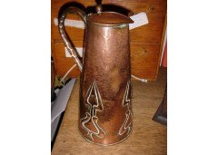 Hale. A quality Arts & Crafts copper Jug - Thumbnail 1