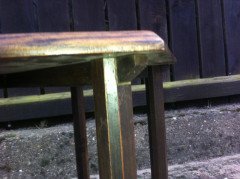 A Well-Crafted Cotswold School Oak low sidetable - Thumbnail 6