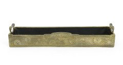 Thomas Jeckyll for Barnard Bishop and Barnard. Rare Anglo-Japanese Tinder brass box - Thumbnail 1