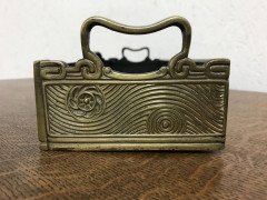 Thomas Jeckyll for Barnard Bishop and Barnard. Rare Anglo-Japanese Tinder brass box - Thumbnail 8