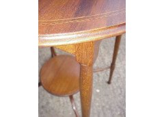 Aesthetic Movement Inlaid Side Table - Thumbnail 3