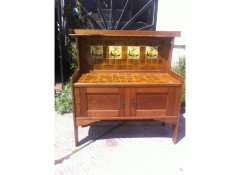 Shapland & Petter. A washstand with tiles depicting galleons - Thumbnail 1