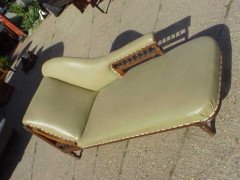 Moyar Smith for Collinson & Lock. Chaise Lounge with triangular 'A' frame to one end - Thumbnail 2