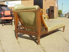 Moyar Smith for Collinson & Lock. Chaise Lounge with triangular 'A' frame to one end - Thumbnail 3