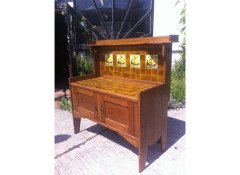 Shapland & Petter. A washstand with tiles depicting galleons - Thumbnail 3