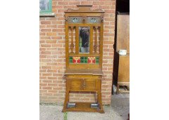 Liberty & Co. A superb Oak Arts & Crafts Hallstand - Thumbnail 1
