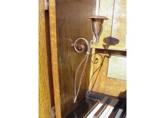 M. H. Baillie Scott for John Broadwood. An Oak Arts & Crafts Manxman Piano - Thumbnail 6