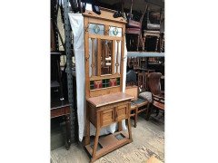 Liberty & Co. A superb Oak Arts & Crafts Hallstand - Thumbnail 6