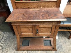 Liberty & Co. A superb Oak Arts & Crafts Hallstand - Thumbnail 11