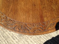 Arthur Simpson. A Well-Crafted Arts & Crafts Oak side table - Thumbnail 3