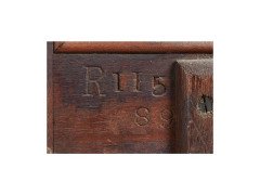 Shapland & Petter. A rare generous proportions Arts Crafts Oak mirror - Thumbnail 2