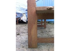 Robert Mouseman Thompson. Set of Three Superb Quality Arts & Crafts Oak Benches - Thumbnail 5