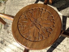 Arthur Simpson. A Well-Crafted Arts & Crafts Oak side table - Thumbnail 8