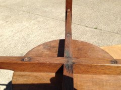Arthur Simpson. A Well-Crafted Arts & Crafts Oak side table - Thumbnail 10