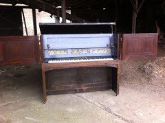 M. H. Baillie Scott for John Broadwood. An Oak Arts & Crafts Manxman Piano - Thumbnail 7