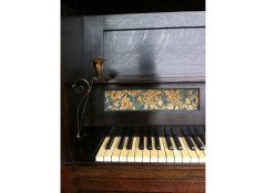 M. H. Baillie Scott for John Broadwood. An Oak Arts & Crafts Manxman Piano - Thumbnail 9