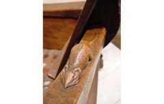 An Arts & Crafts Oak reading reclining Armchair - Thumbnail 4
