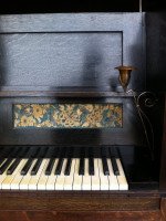 M. H. Baillie Scott for John Broadwood. An Oak Arts & Crafts Manxman Piano - Thumbnail 16