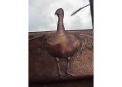 Birmingham Guild of Handicraft, In the manner of. A fabulous Arts & Crafts copper mirror - Thumbnail 7
