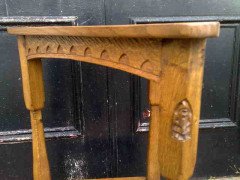 Thomas Gnomeman Whittaker. A Well-Crafted corner table - Thumbnail 4