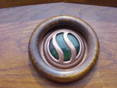 Liberty & Co. An Arts & Crafts treble wardrobe - Thumbnail 5