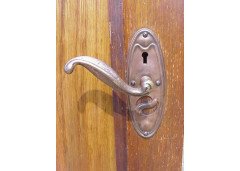 Liberty & Co. An Arts & Crafts treble wardrobe - Thumbnail 9