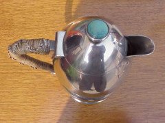 Connell, Pewter Jug with Turquoise Ruskin Jewels - Thumbnail 3