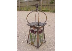 An Arts & Crafts copper lantern - Thumbnail 2