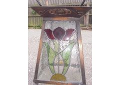 An Arts and Crafts copper lantern - Thumbnail 4