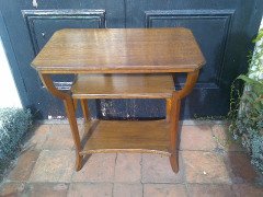Shapland & Petter Attributed, an Arts & Crafts Oak side table - Thumbnail 2