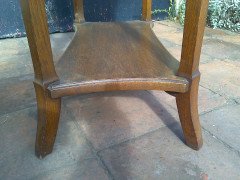Shapland & Petter Attributed, an Arts & Crafts Oak side table - Thumbnail 6