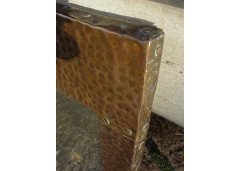 An Arts & Crafts copper mirror - Thumbnail 2