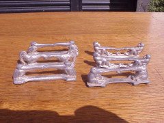 WMF. Six Novelty Knife Rests All Joined in Humourous Poses - Thumbnail 2