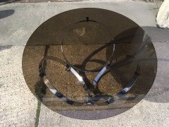 Knut Hesterberg, Style of. A heavy gage modernist 1970s chrome. - Thumbnail 12