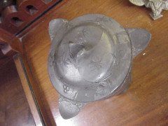 Kayserzinn. An Art Nouveau Pewter Jar & Lid with Three Stylised Handle - Thumbnail 4