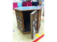Heal's of London. An Octagonal Games or Coffee Table with Slate Top Perfect for a Hot Cup - Thumbnail 3