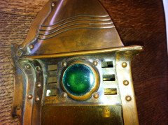 Birmingham Guild of Handicraft. An Arts & Crafts wall lantern - Thumbnail 2