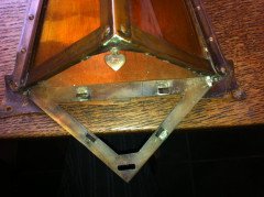 Birmingham Guild of Handicraft. An Arts & Crafts wall lantern - Thumbnail 4