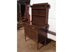 Liberty & Co. Attributed, a Well-Crafted Oak Moorish Dresser - Thumbnail 2