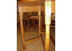 Albert Eagleman Jeffray. An Oak drop leaf dining table - Thumbnail 4
